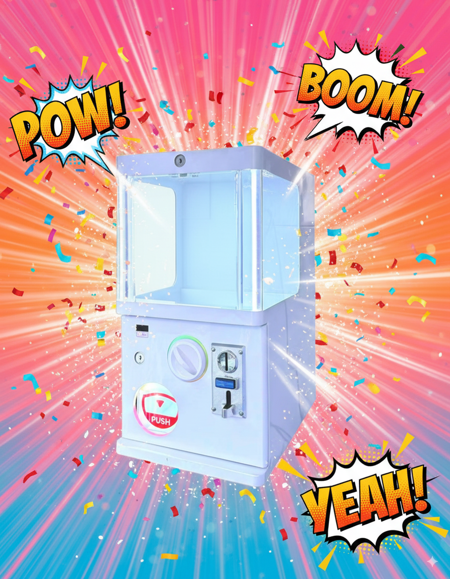 Arcade Card Vending Machine - Metal Capsule Vending Machine – Gachapon