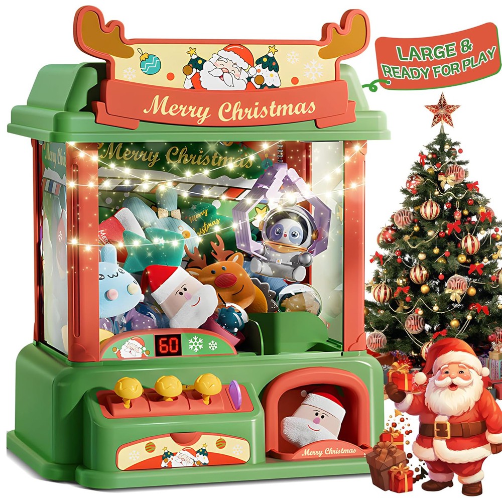 Christmas Claw Machine For Kid - Arcade Game Vending Machine avaliação e preço