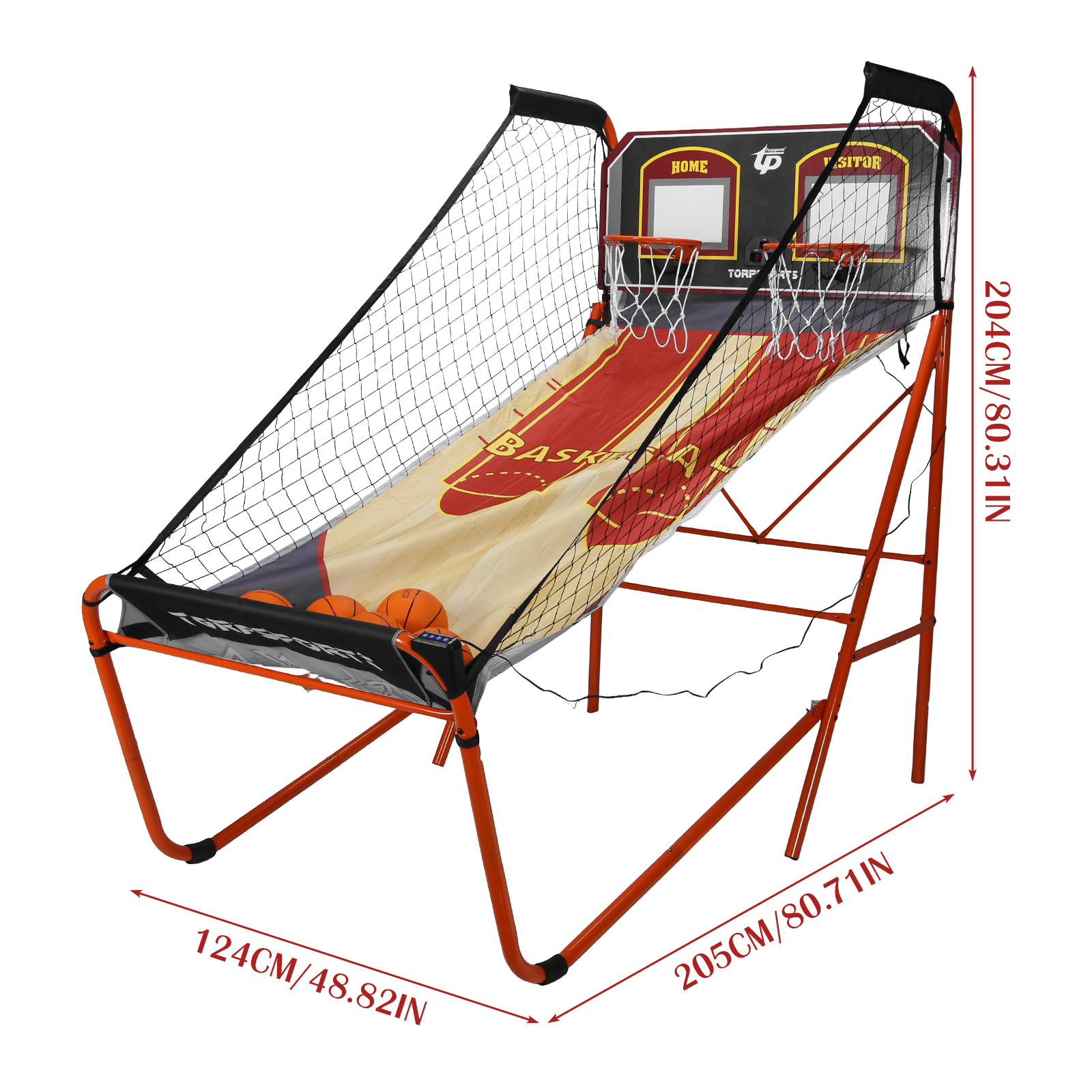 Arcade Basketball Game Set Pla - Arcade Games & Vending Llc avaliação e preço