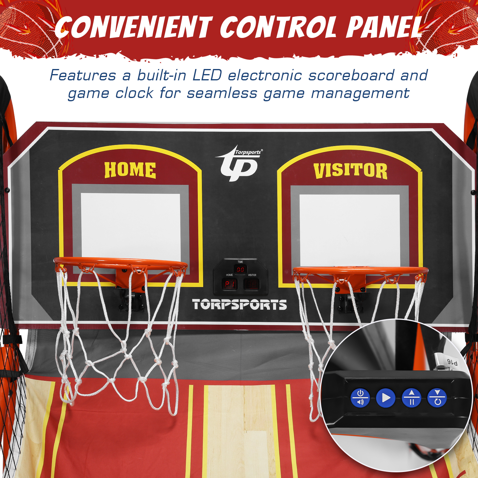 Arcade Basketball Game Set Pla - Arcade Games & Vending Llc avaliação e preço