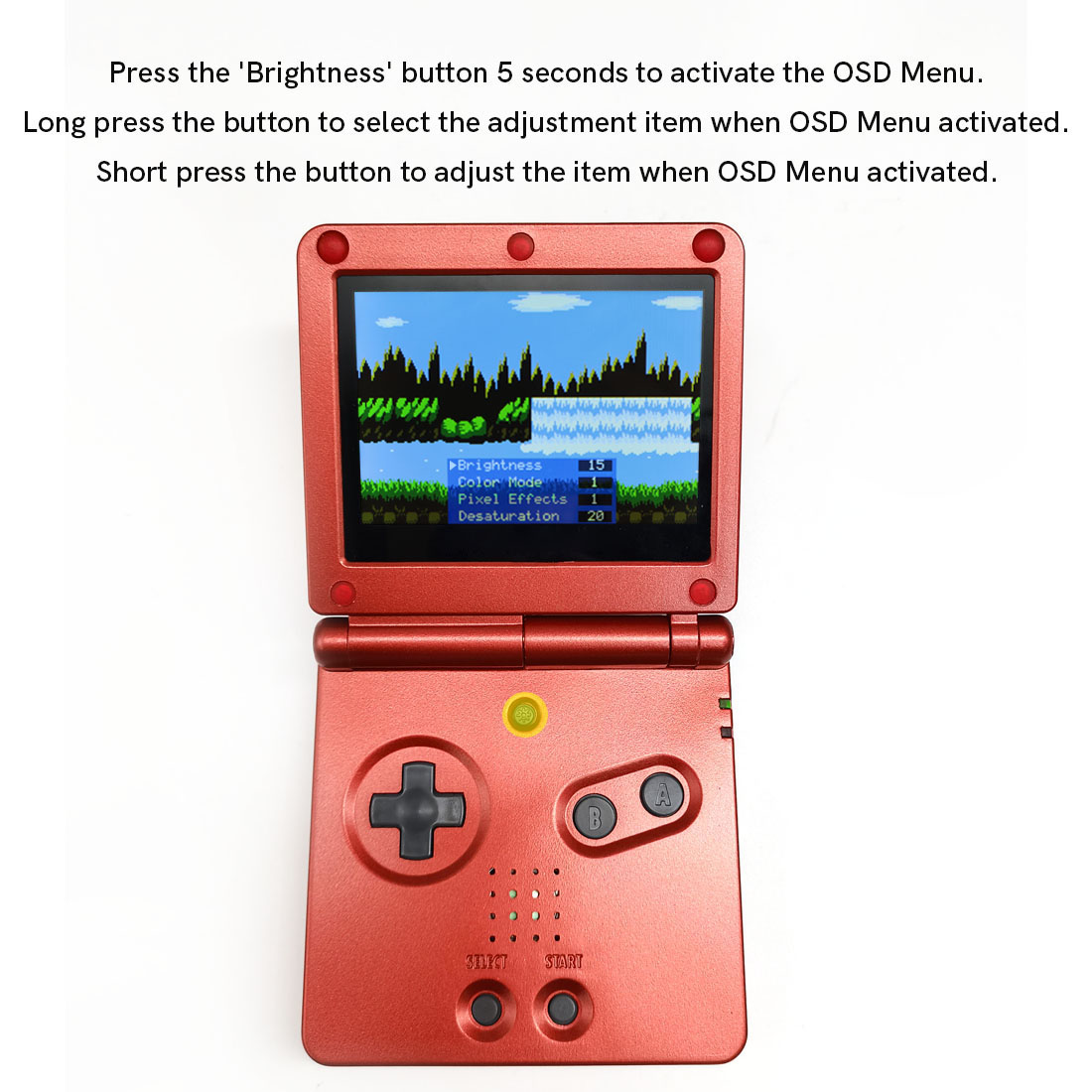 HD 3.0 inch For GBA SP V5  Lam - Lcd Screen Arcade avaliação e preço