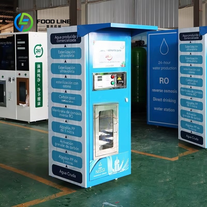 Purified water vending machine - Vending Machine Qr Code avaliação e preço