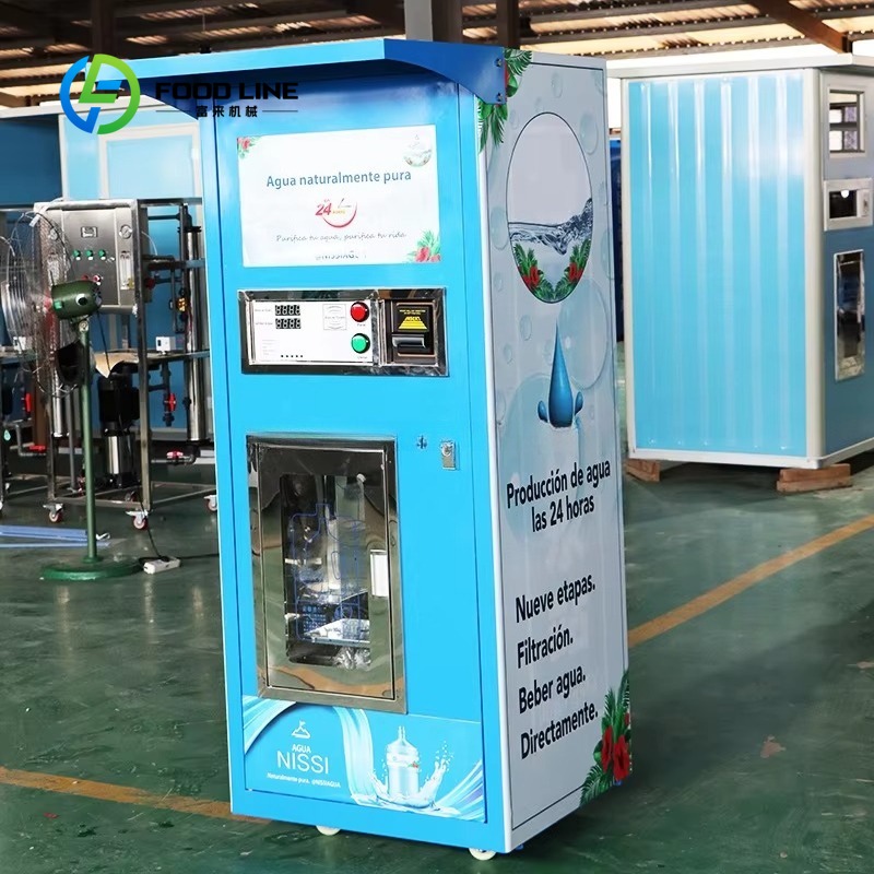 Purified water vending machine - Vending Machine Qr Code avaliação e preço