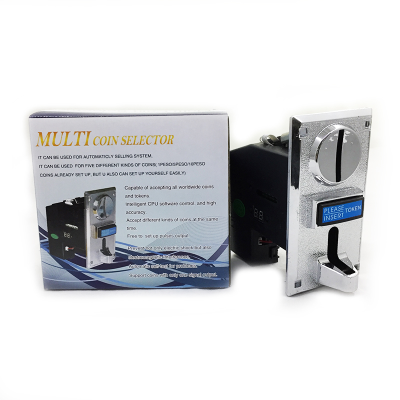Multi Coin Acceptor Electronic - Arcade Ticket Machine avaliação e preço