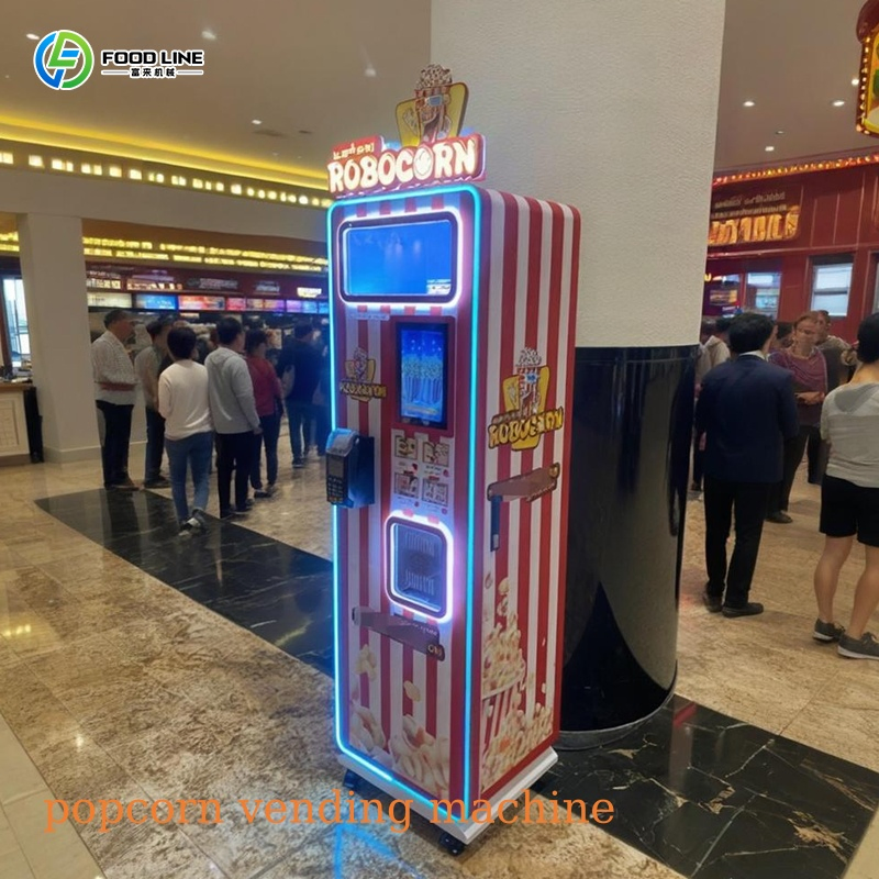 Custom Fully Automatic Popular - Popcorn Vending Machine avaliação e preço