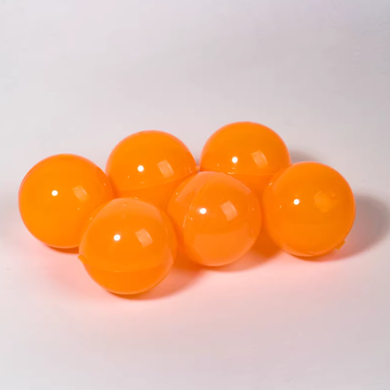 100-500Pcs 4CM Orange Plastic  - Open Vending Machine avaliação e preço