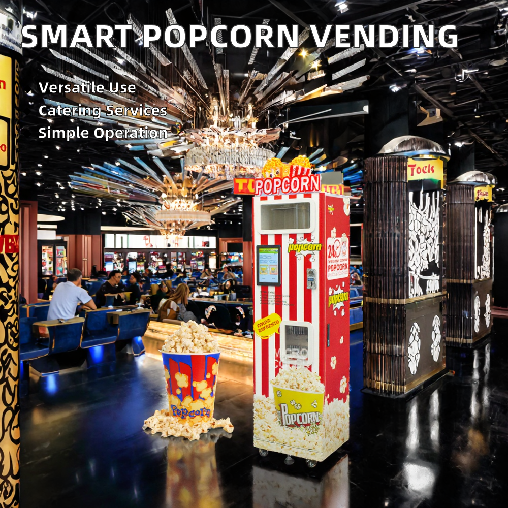 Full Automatic  Commercial Pop - Popcorn Vending Machine avaliação e preço