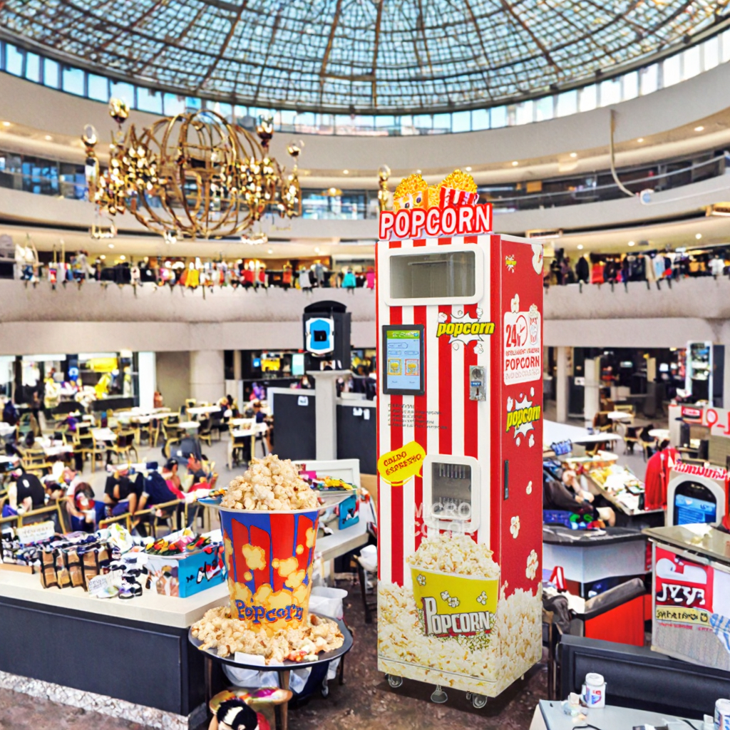 Full Automatic  Commercial Pop - Popcorn Vending Machine avaliação e preço