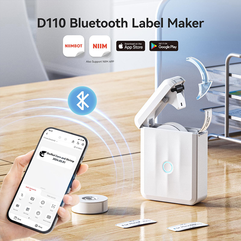 Niimbot D110 Wireless Mini Por - Ticket Redemption Machine avaliação e preço
