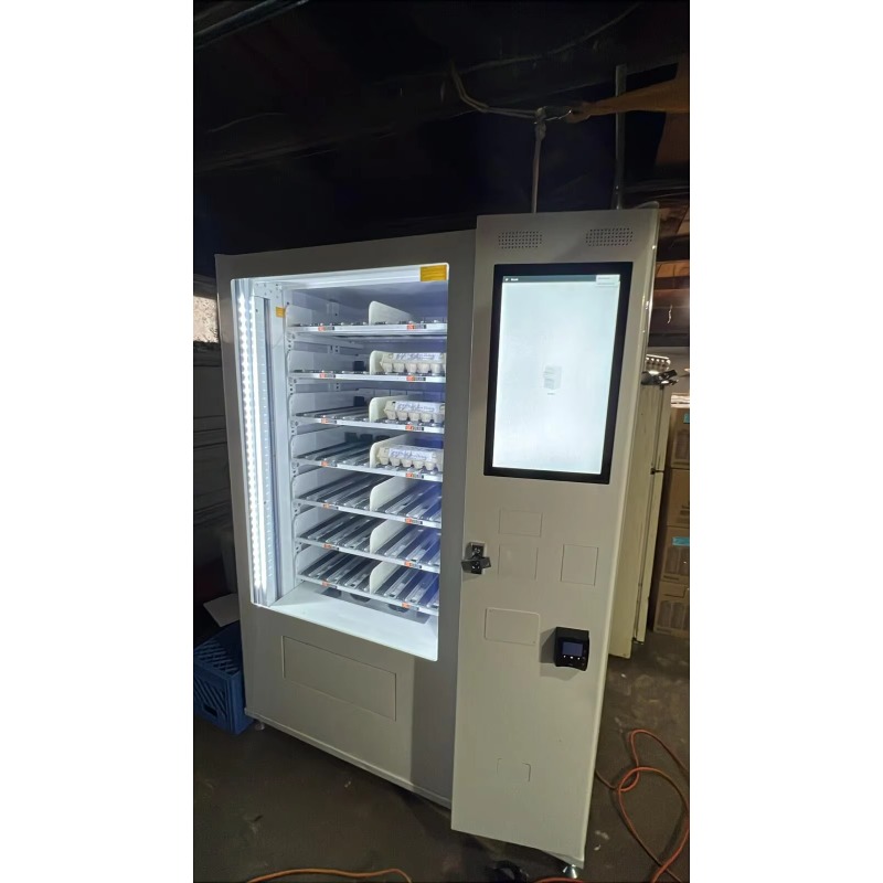Automatic  Fresh Egg Dispenser - Vending Machine Qr Code avaliação e preço