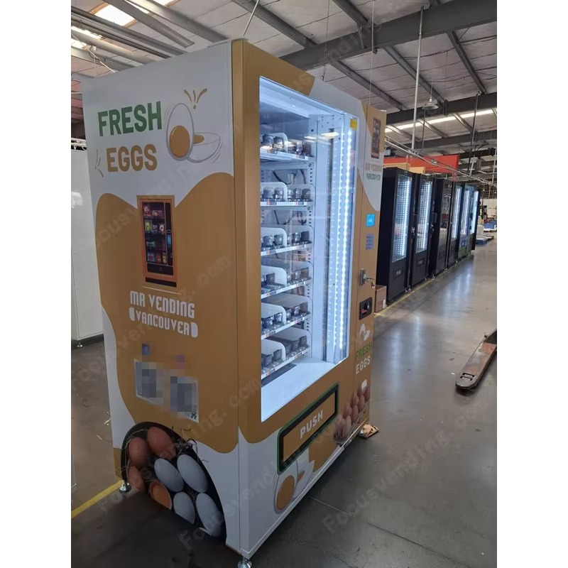 Automatic  Fresh Egg Dispenser - Vending Machine Qr Code avaliação e preço
