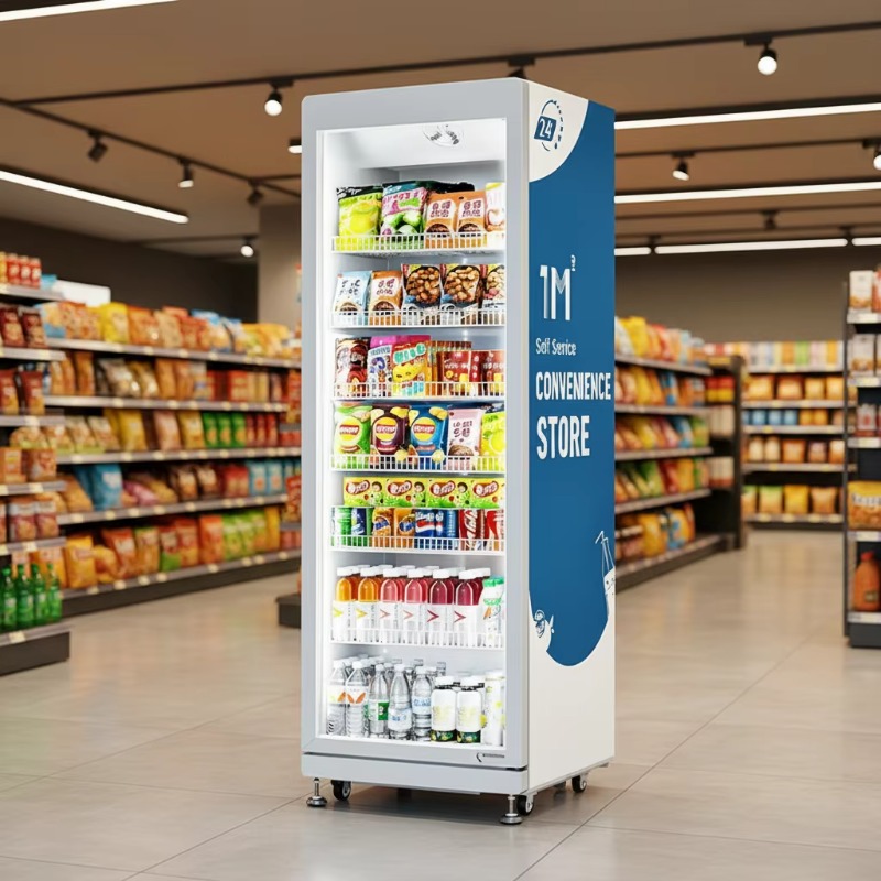 FOODLINE Customized Vending AI - Open Vending Machine avaliação e preço