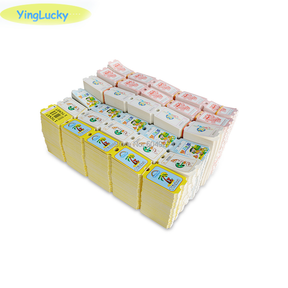 yinglucky 2000 pcs/lot lottery - Ticket Redemption Machine avaliação e preço