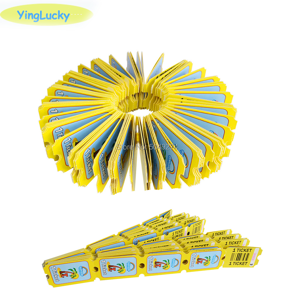 yinglucky 2000 pcs/lot lottery - Ticket Redemption Machine avaliação e preço
