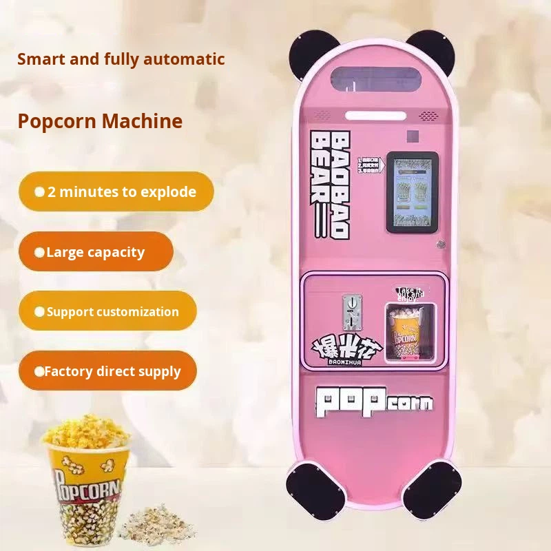 New Fully Automatic Popcorn Ve - Popcorn Vending Machine avaliação e preço