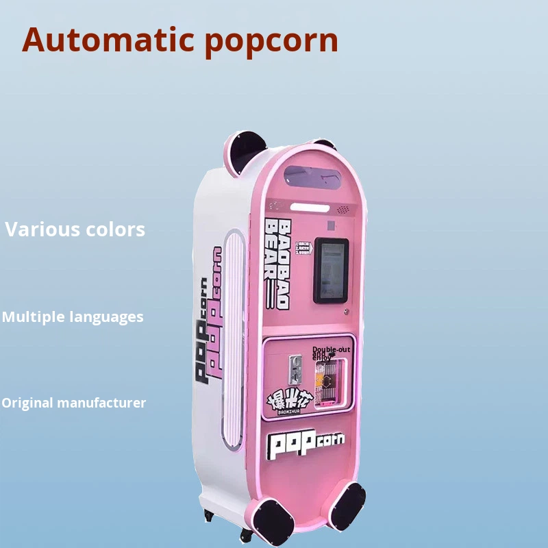 New Fully Automatic Popcorn Ve - Popcorn Vending Machine avaliação e preço