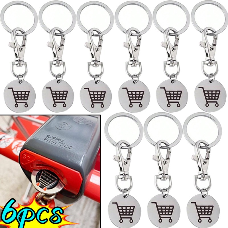 Shopping Trolley Tokens Key Ri - Token Coin Mechanism avaliação e preço