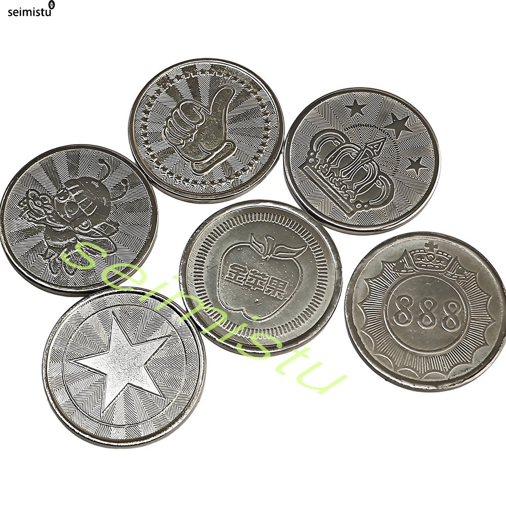 100pcs Coin Token Stainless St - Arcade Card Vending Machine avaliação e preço