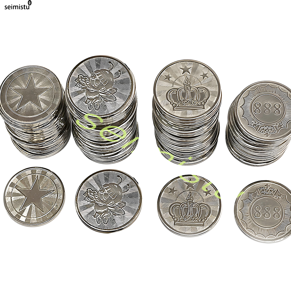 100pcs Coin Token Stainless St - Arcade Card Vending Machine avaliação e preço
