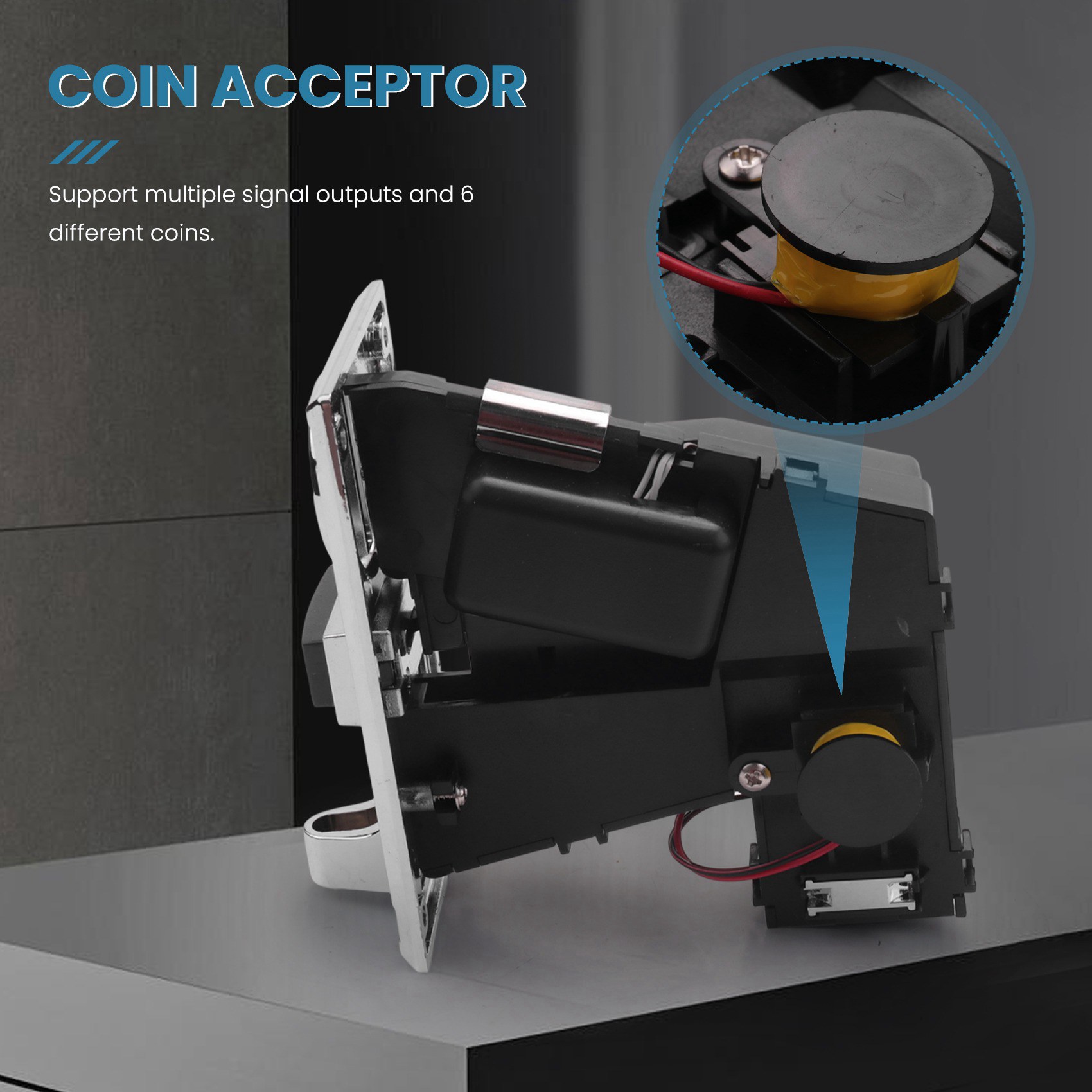 ABVB-10X Multi Coin Acceptor E - Arcade Ticket Machine avaliação e preço