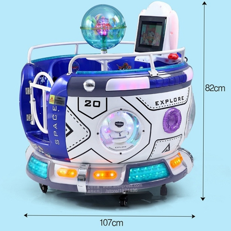 Children Play 360 Degree Rotat - Coin Operated Kiddie Ride avaliação e preço