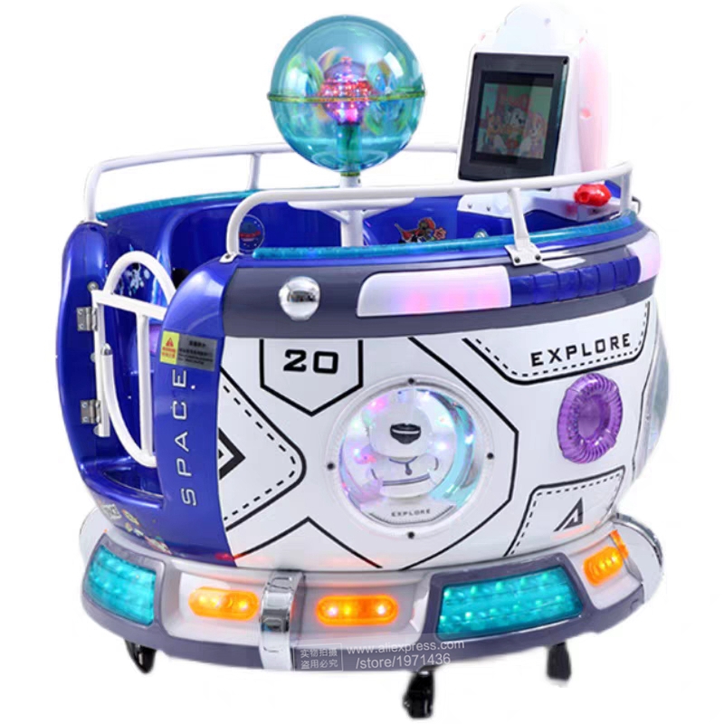 Children Play 360 Degree Rotat - Coin Operated Kiddie Ride avaliação e preço