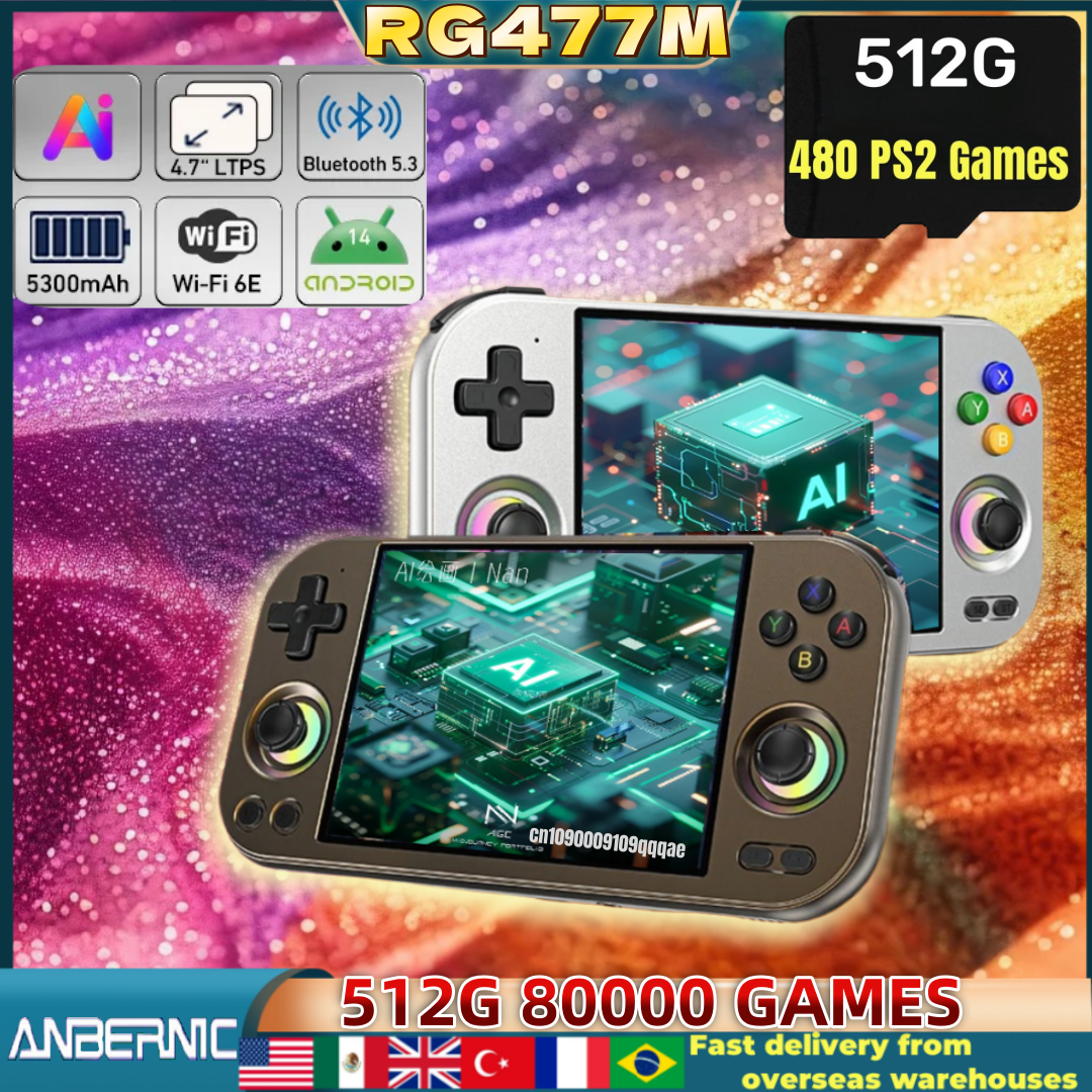 ANBERNIC RG 477M Retro Video G - Arcade Vibes avaliação e preço
