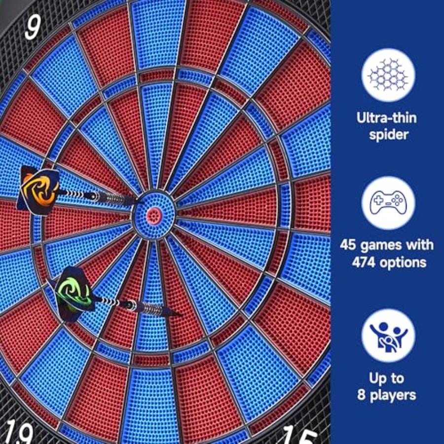 Electronic Dart Board with Cab - Electronic Dartboard Cabinet avaliação e preço
