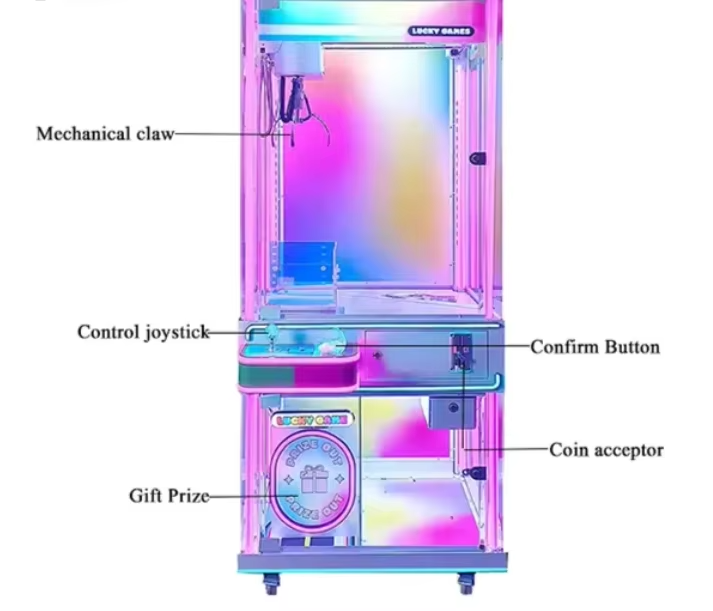Factory-Powered Toy Crane Mach - Japanese Arcade Vending Machine avaliação e preço