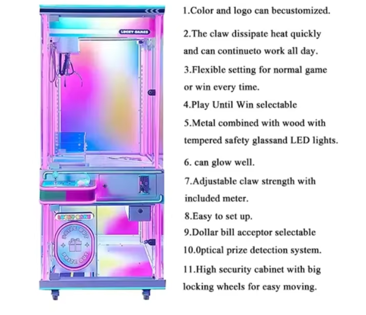 Factory-Powered Toy Crane Mach - Japanese Arcade Vending Machine avaliação e preço