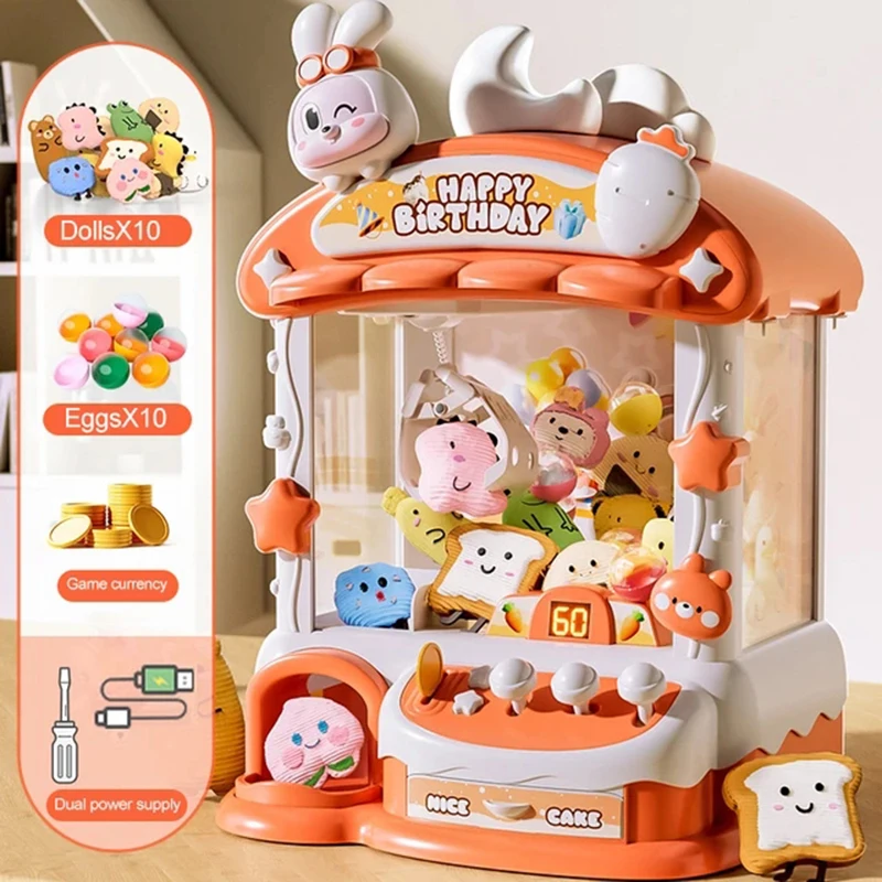 Cartoon Claw Game Machine Rabb - Claw Crane Machine avaliação e preço