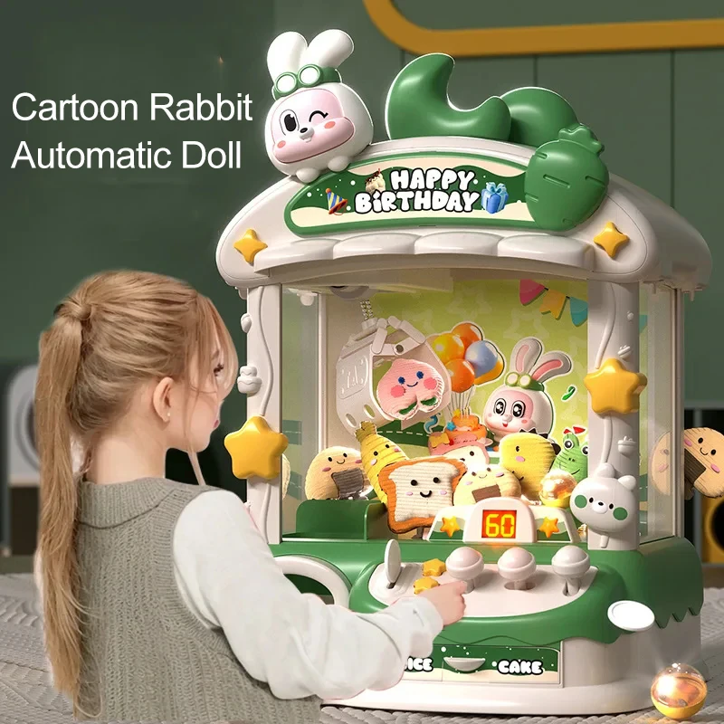Cartoon Claw Game Machine Rabb - Claw Crane Machine avaliação e preço