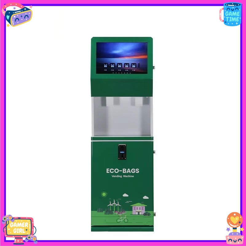 Custom Smart Plastic Bag Recyc - Vending Machine Qr Code avaliação e preço