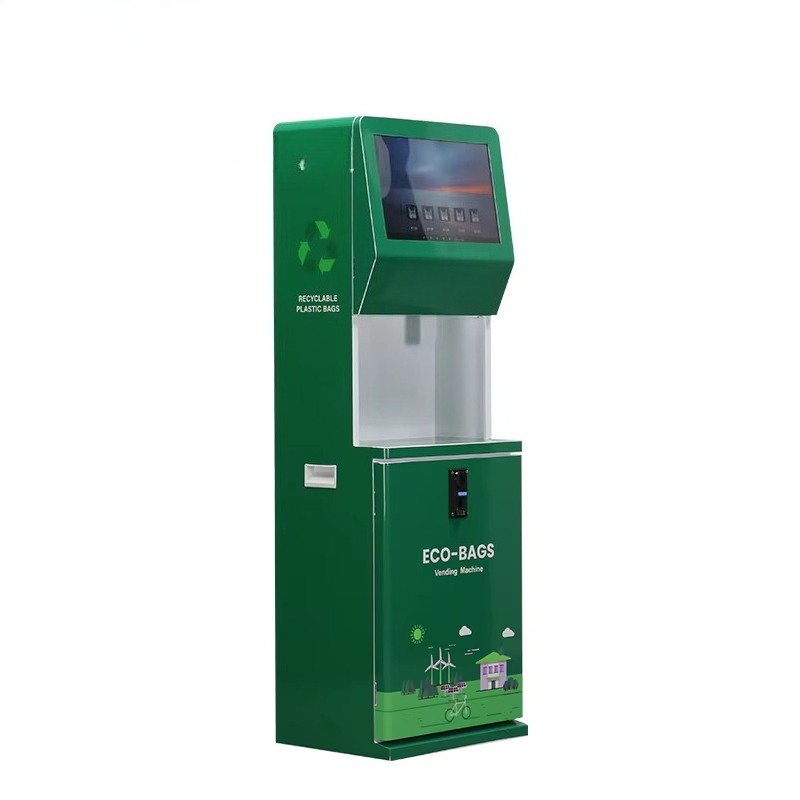 Custom Smart Plastic Bag Recyc - Vending Machine Qr Code avaliação e preço