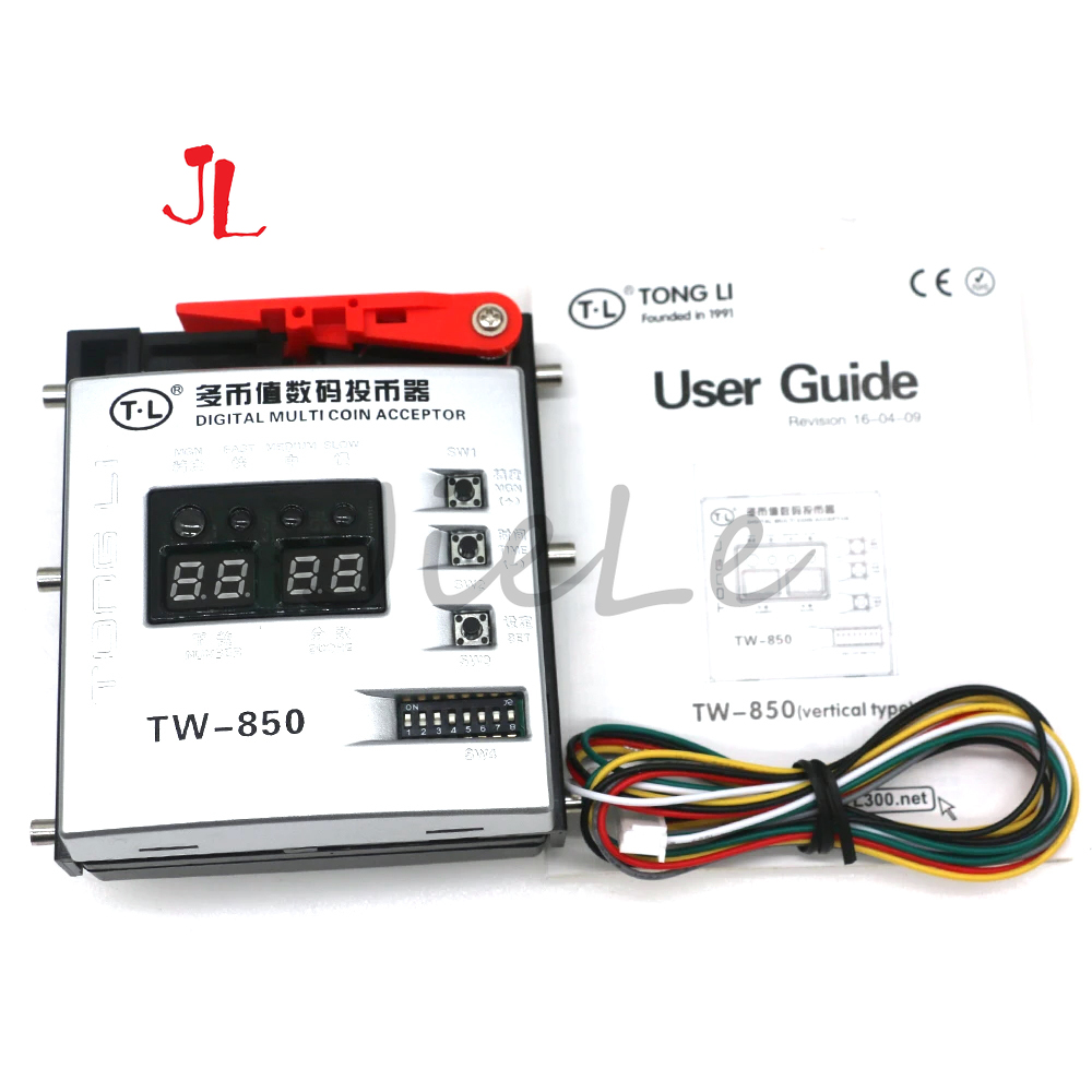 TL TW-850 Multi Coin Acceptor, - Token Coin Mechanism avaliação e preço