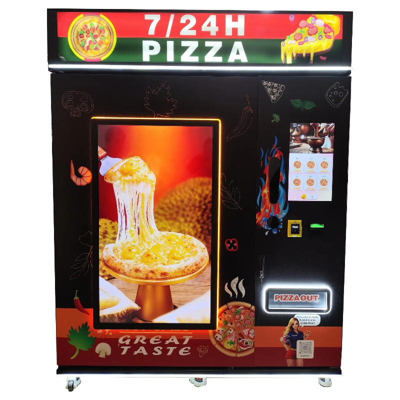 Custom Pizza Vending Machine S - Vending Machine Qr Code avaliação e preço