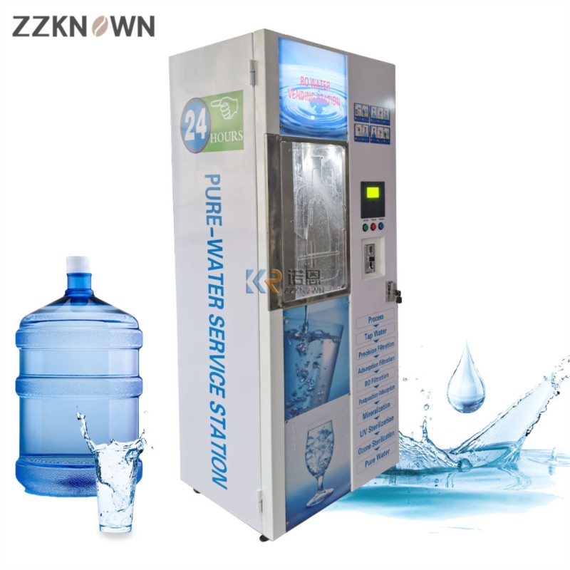 Customizable Ice and Water Ven - Vending Machine Qr Code avaliação e preço