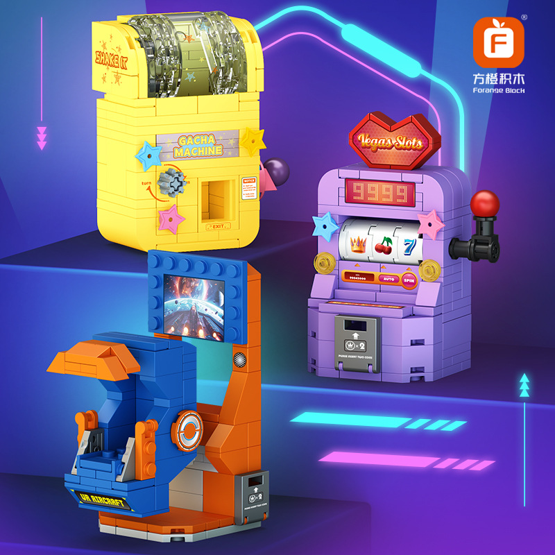 Trendy Arcade Mini Game Consol - Lego Arcade Vending Machine avaliação e preço