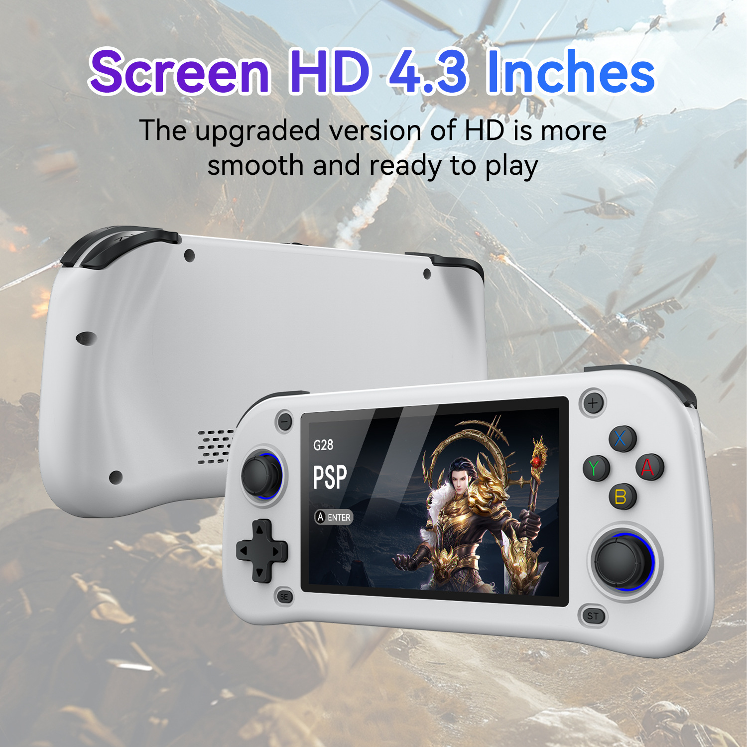 G28 game console 4.3-inch high - Arcade Vibes avaliação e preço
