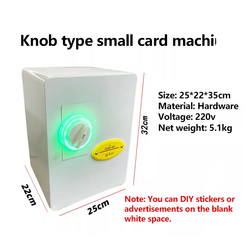 Knob Type Mini Card Dispenser  - Arcade Card Vending Machine avaliação e preço