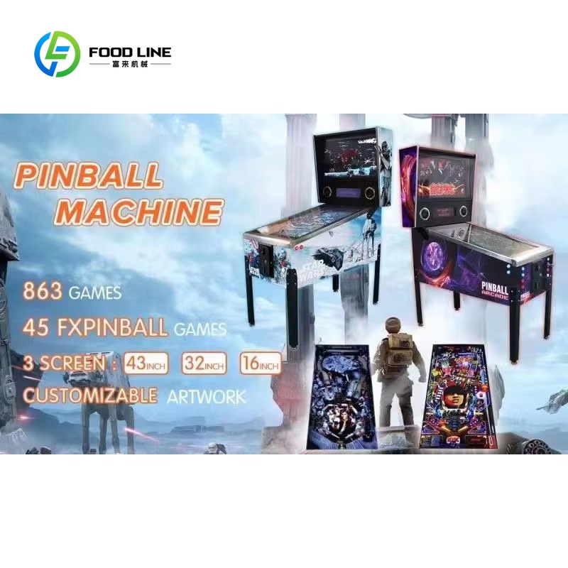Customized Flipper Virtual Pin - Arcade Vending Machines avaliação e preço