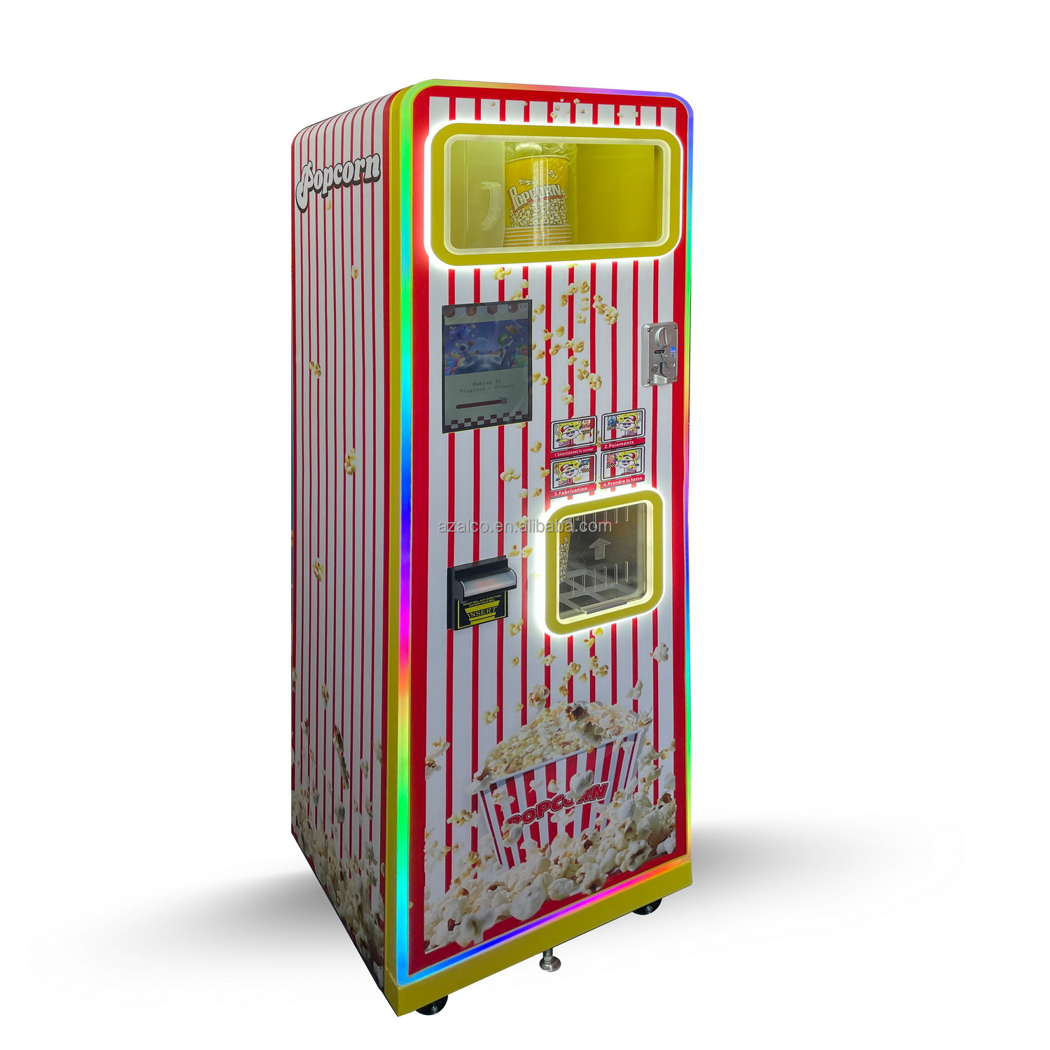 Two Flavors Commercial Popcorn - Popcorn Vending Machine avaliação e preço