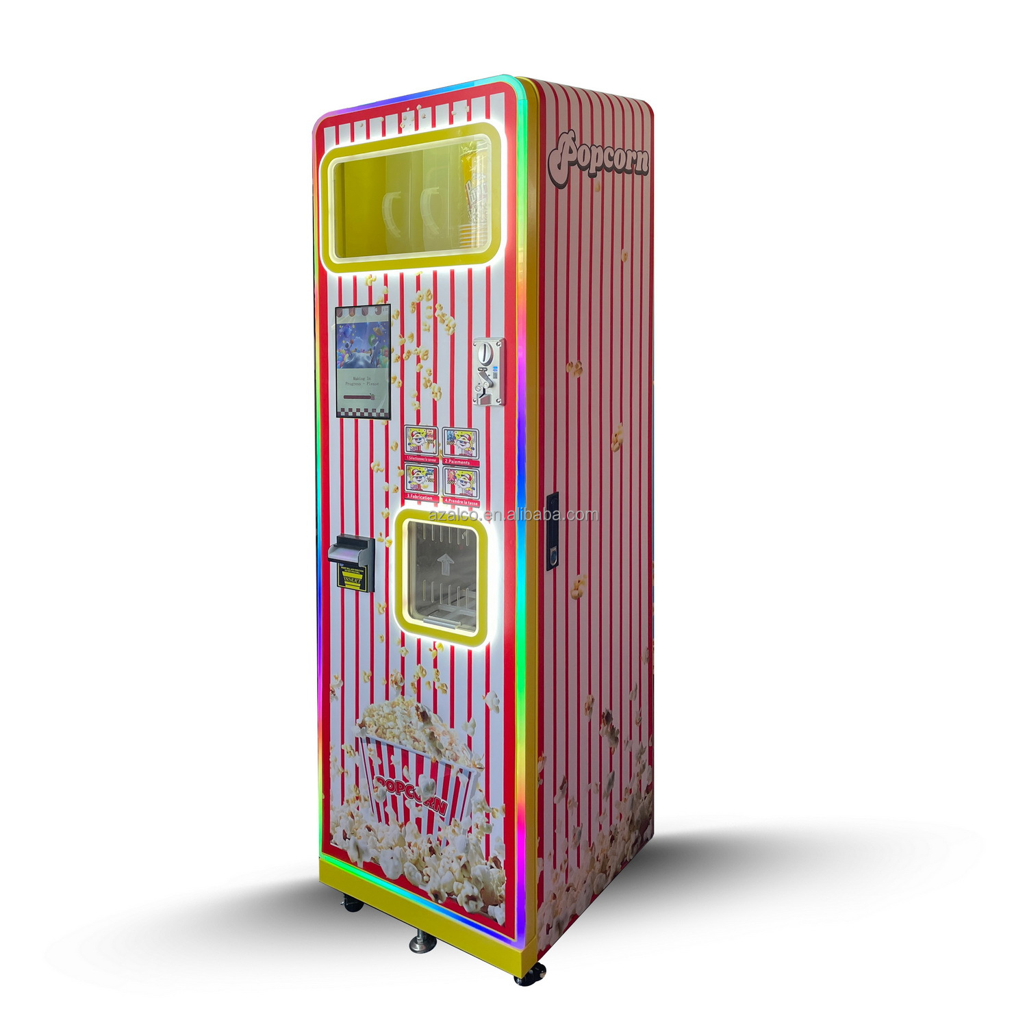 Two Flavors Commercial Popcorn - Popcorn Vending Machine avaliação e preço