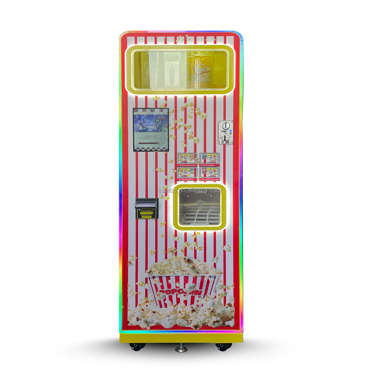 Two Flavors Commercial Popcorn - Popcorn Vending Machine avaliação e preço