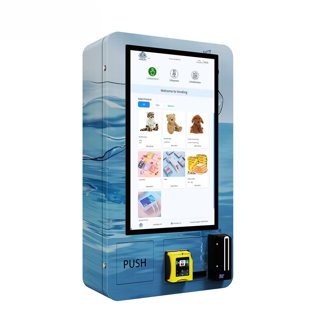 Small Metal Drinks Desktop Ven - Vending Machine Qr Code avaliação e preço