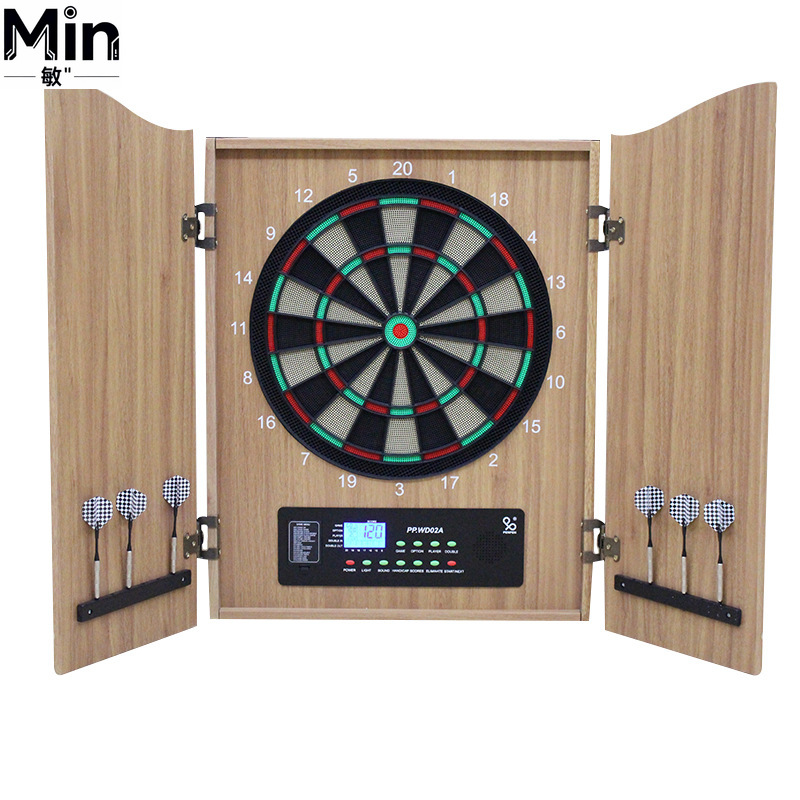 Luxury Wooden Electronic Dart  - Electronic Dartboard Cabinet avaliação e preço