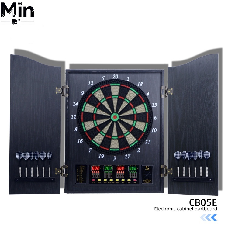 Luxury Wooden Electronic Dart  - Electronic Dartboard Cabinet avaliação e preço