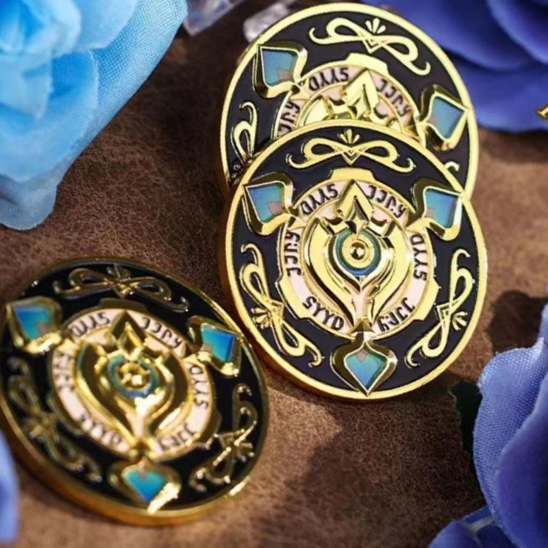 Hot Honkai:Star Rail 3D Metal  - Token Coin Mechanism avaliação e preço