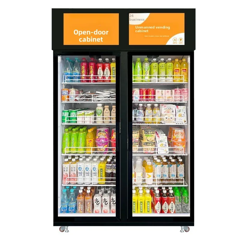 Unmanned self-service door ope - Open Vending Machine avaliação e preço
