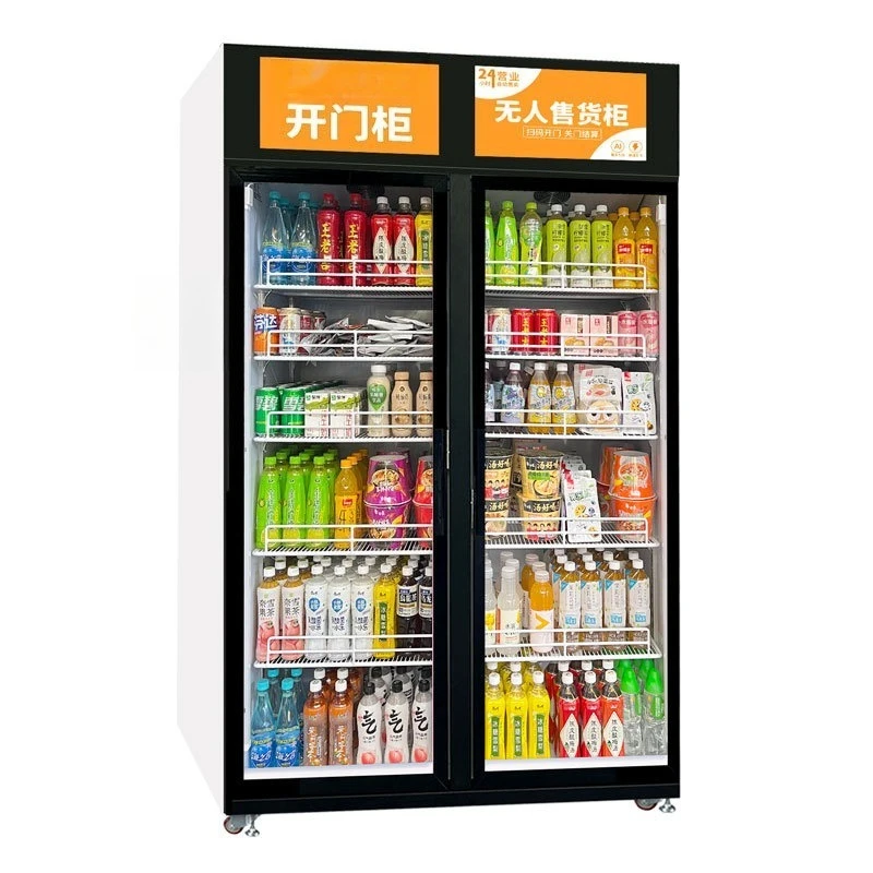 Unmanned self-service door ope - Open Vending Machine avaliação e preço